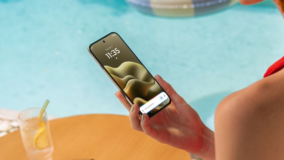 Motorola Edge 2026 from the front held in hand