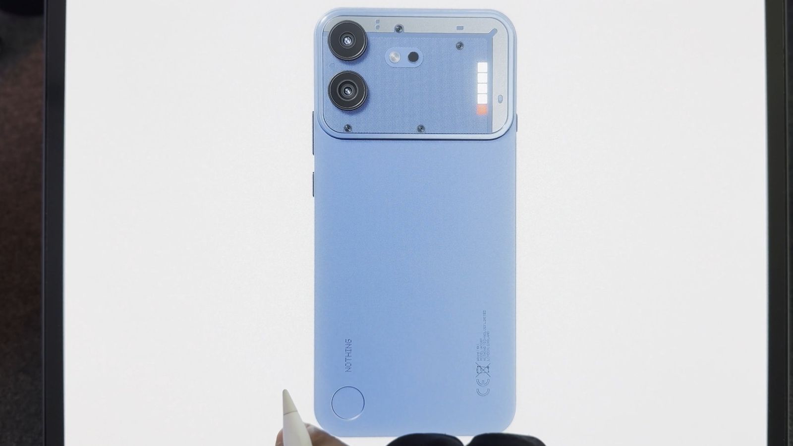 Nothing Phone 4b back design showcased