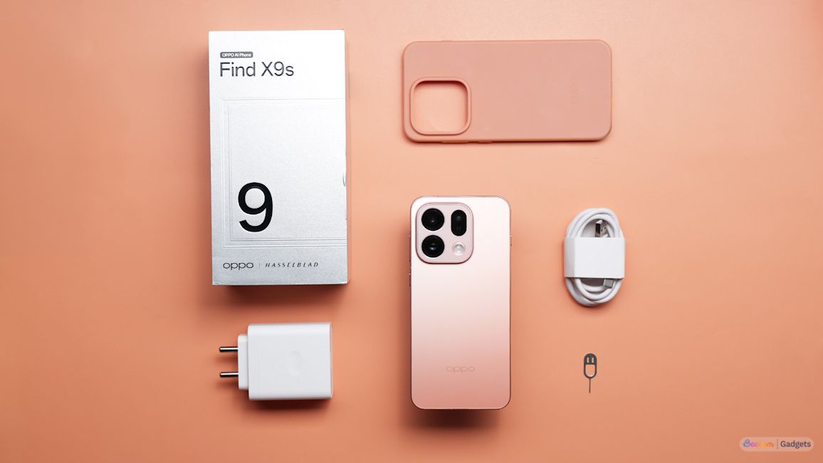 Oppo Find X9s box contents