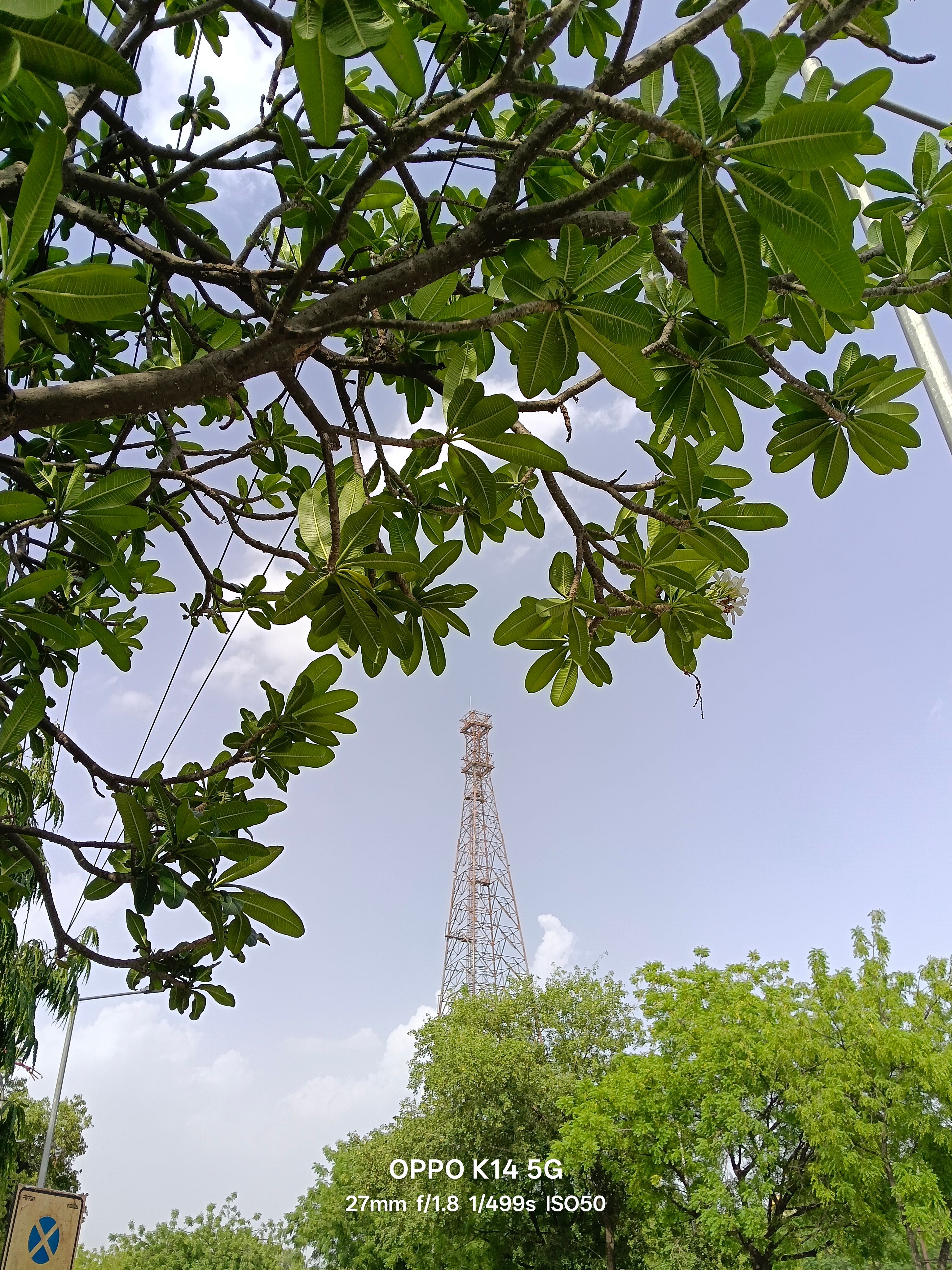 Oppo K14 5G 24mm tower shot day Oppo K14 5G 24mm tower shot day