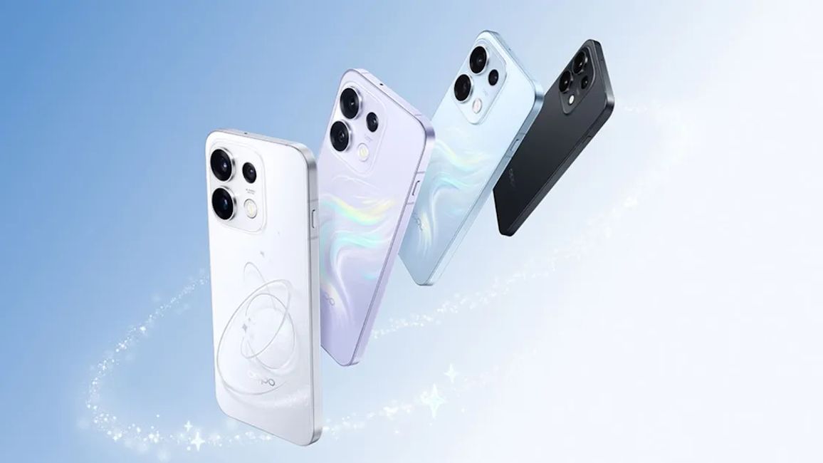 Oppo Reno 16 series colourways and back design showcased