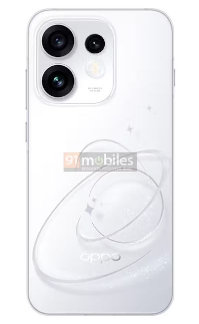 Oppo Reno 16c back design showcased