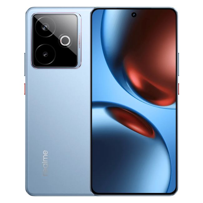Realme GT 7T front and back design showcased
