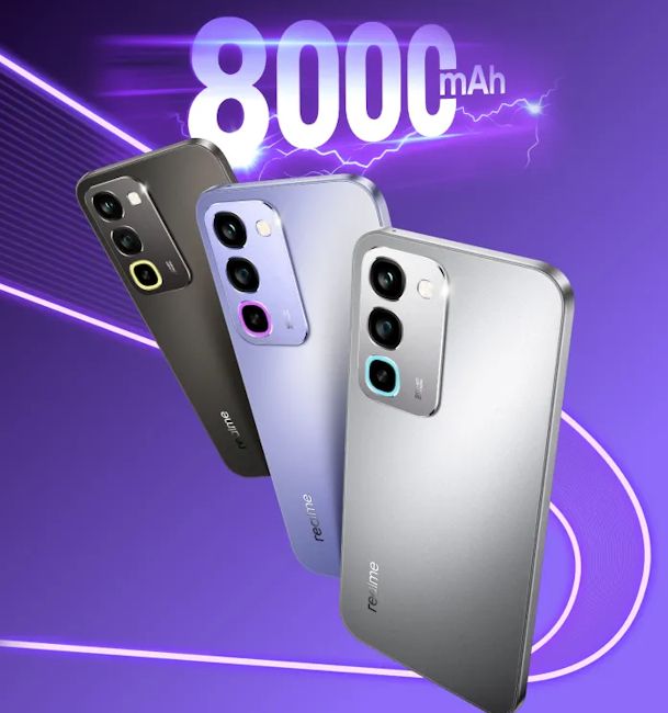 Realme P4R colourways and back design showcased Realme P4R colourways and back design showcased