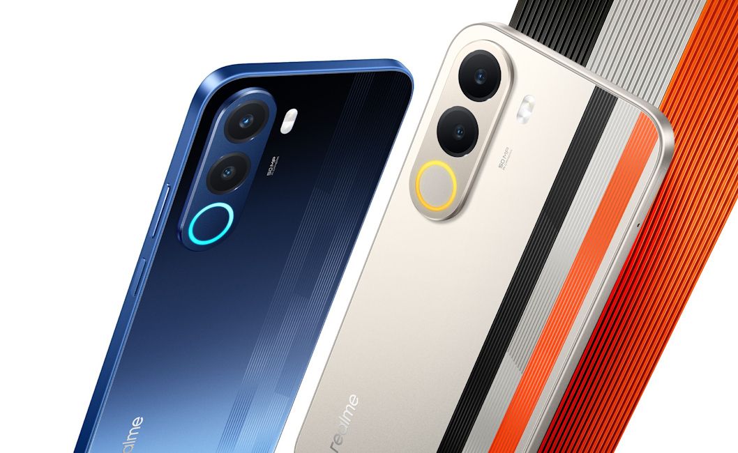Realme P4 4G colour options and back design showcased Realme P4 4G colour options and back design showcased