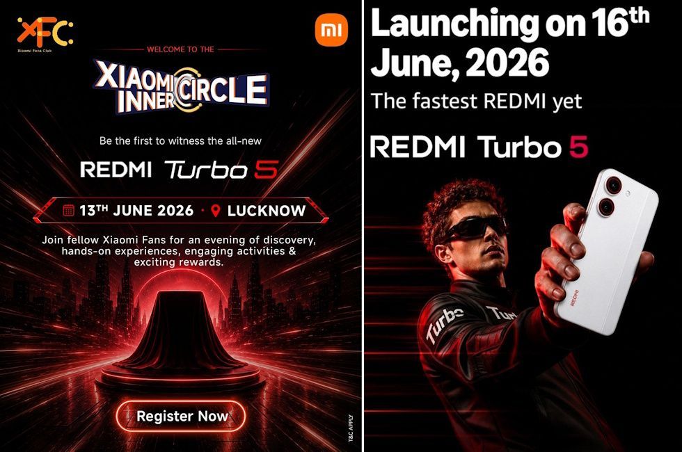 Xiaomi Redmi Turbo 5 official India launch date banner image
