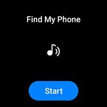screenshot from galaxywatch showing how to ring a misplaced samsung phone screenshot from galaxywatch showing how to ring a misplaced samsung phone