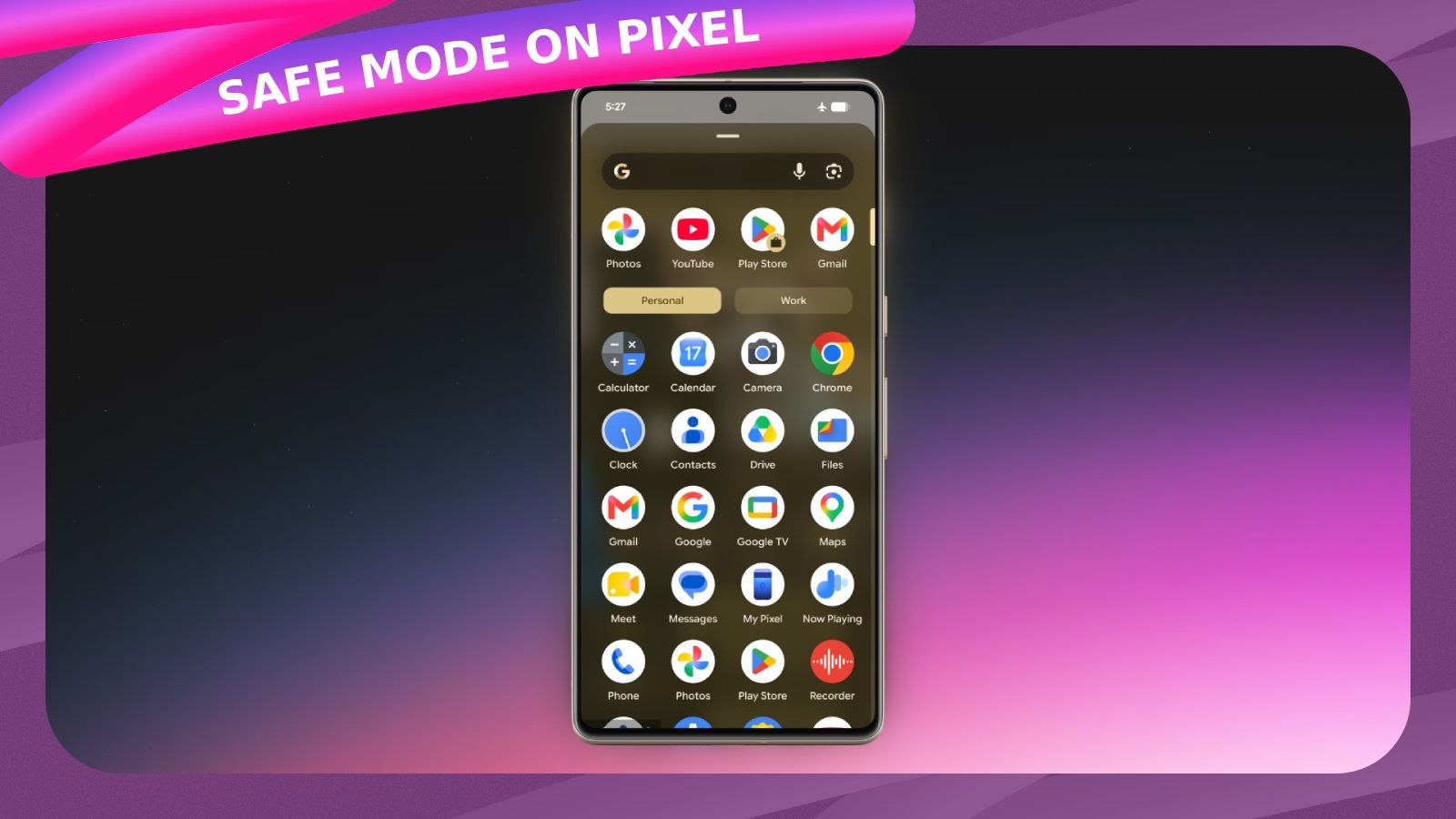 What Is Safe Mode on Google Pixel, How to Enable and Exit thumbnail What Is Safe Mode on Google Pixel, How to Enable and Exit thumbnail