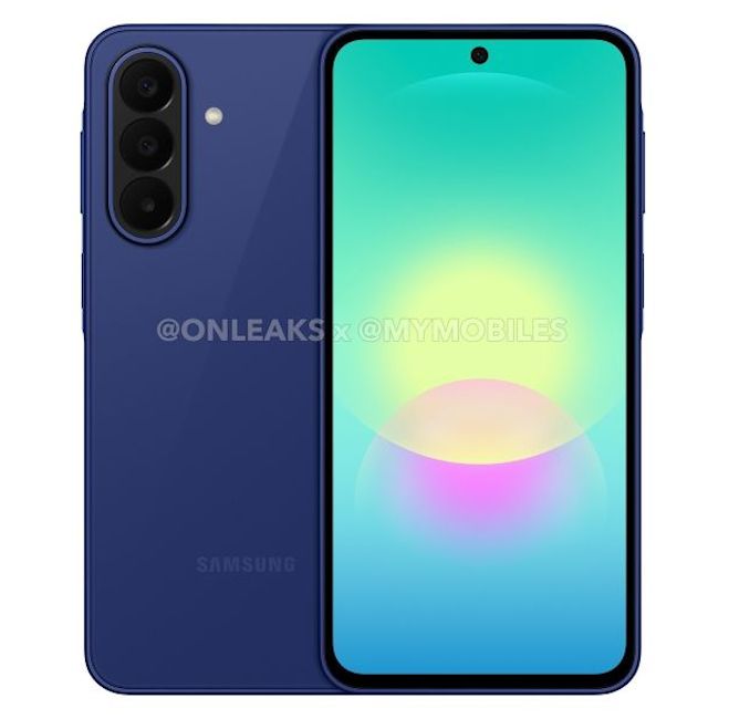 Samsung Galaxy A27 blue front and back design showcased Samsung Galaxy A27 blue front and back design showcased