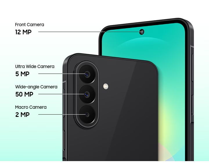 Galaxy A27 5G camera setup