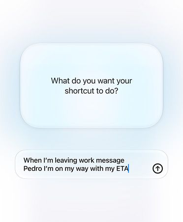 image showing the upgraded shortcuts app in ios 27 image showing the upgraded shortcuts app in ios 27