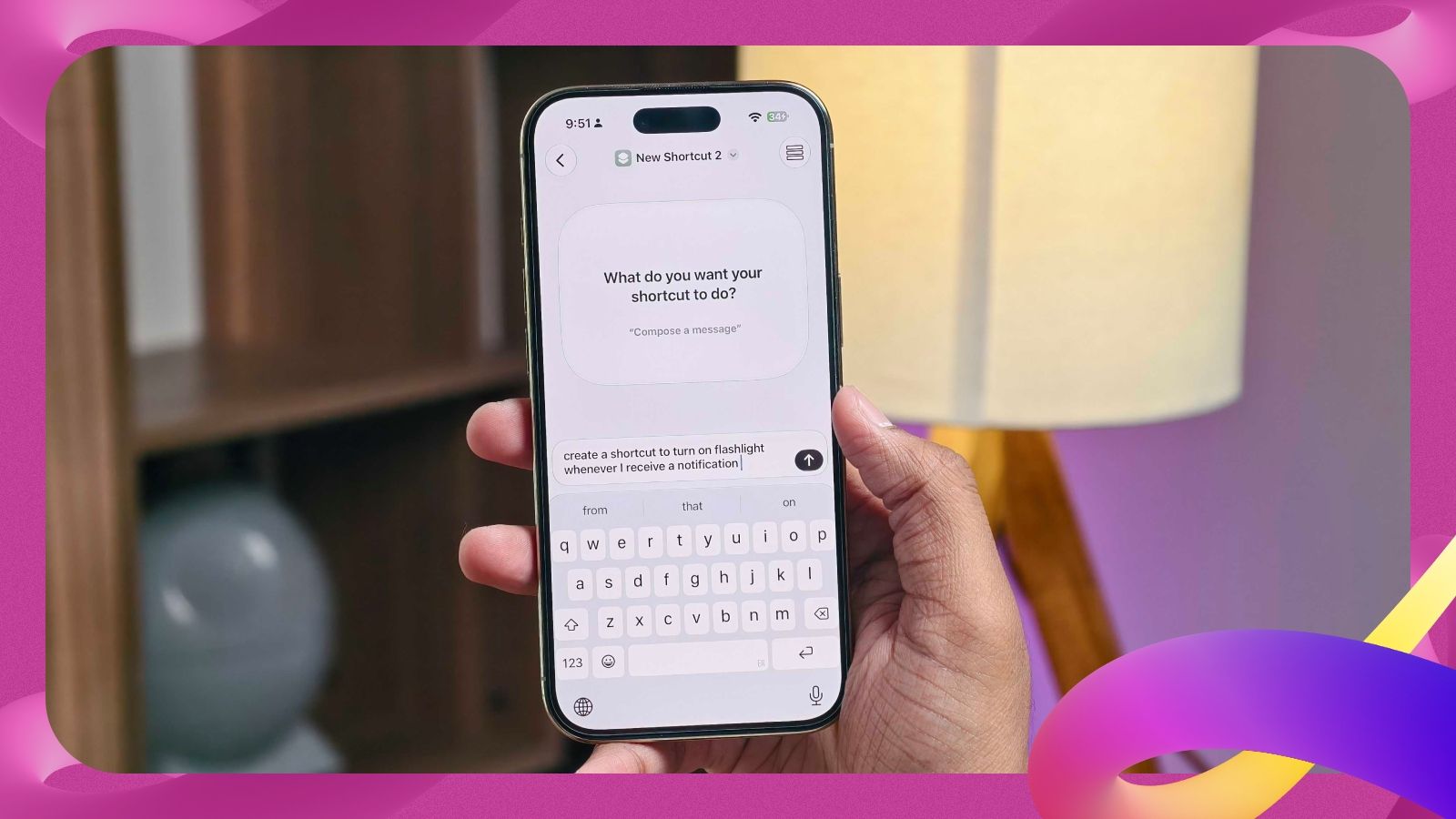 How to Use Apple Intelligence to Create Shortcuts on iPhone thumbnail