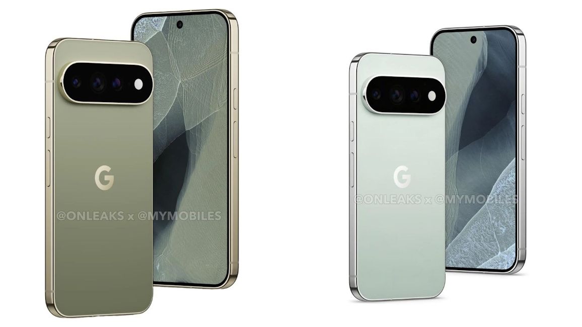 Google Pixel 11 Pro/Pro XL in Pine (left) and Sterling (right) Google Pixel 11 Pro/Pro XL in Pine (left) and Sterling (right)