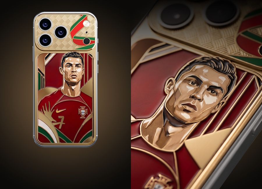 Caviar Ronaldo-inspired iPhone 17 Pro/ Pro Max Caviar Ronaldo-inspired iPhone 17 Pro/ Pro Max