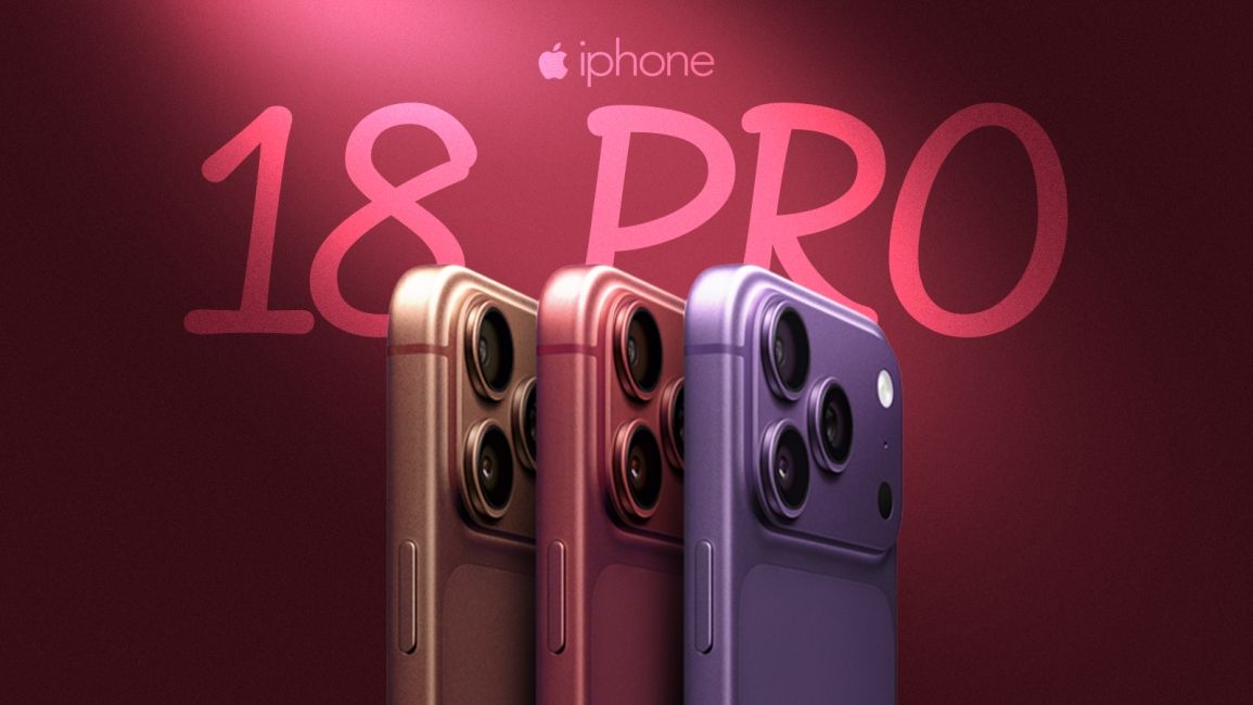 iphone 18 pro stacked in three colours, red background iphone 18 pro stacked in three colours, red background