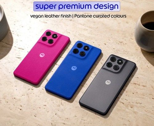 Motorola G77 Power from the back in all colourways Motorola G77 Power from the back in all colourways