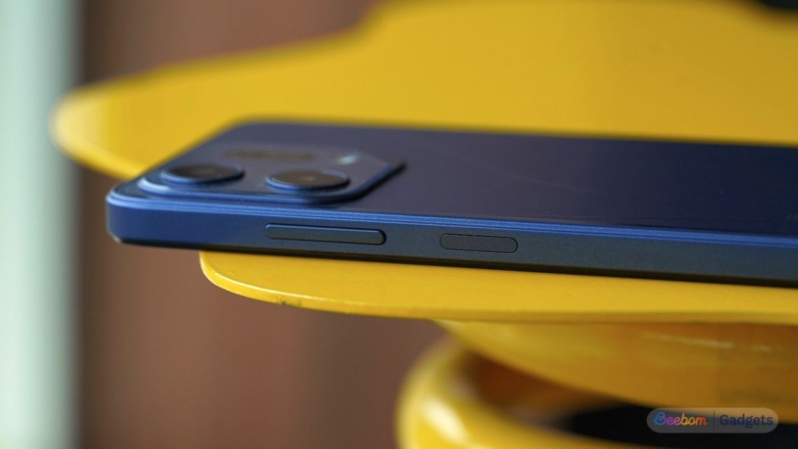 Lava Virat V1 5G design from the side of the phone Lava Virat V1 5G design from the side of the phone