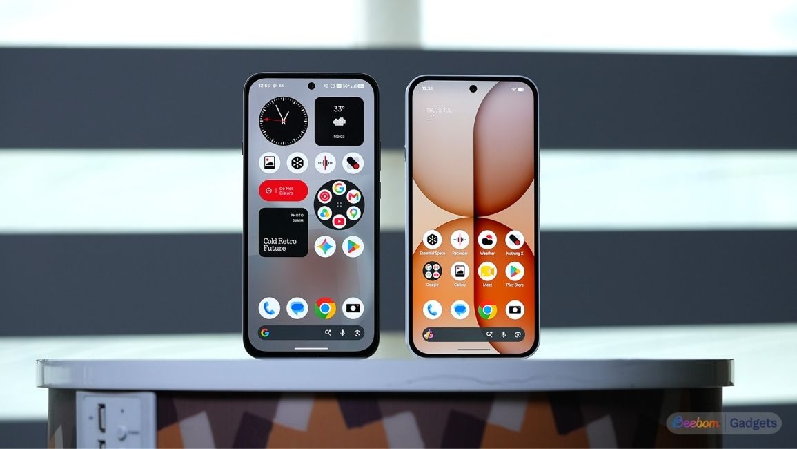 Nothing Phone 4a vs Nothing Phone 4b display comparison
