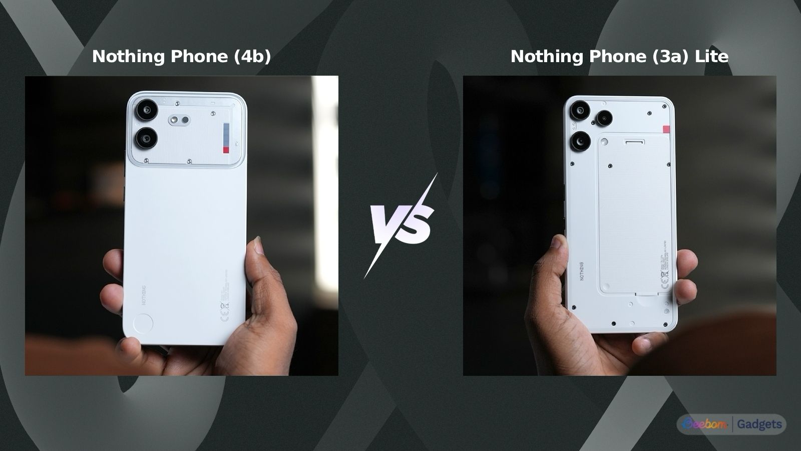 Nothing Phone 4b vs Phone 3a Lite Comparison: Which One to Buy?