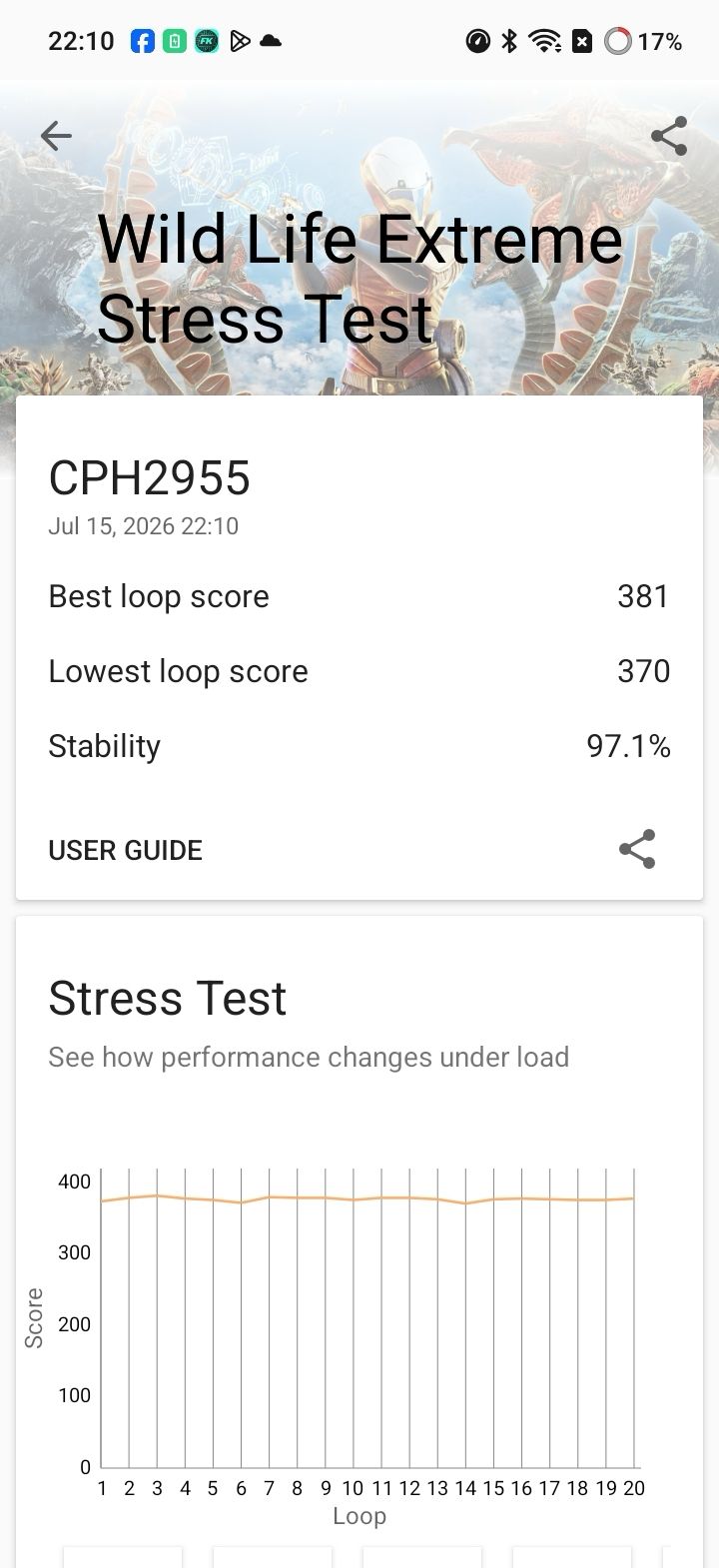 OnePlus N6 3D Mark Benchmarks OnePlus N6 3D Mark Benchmarks