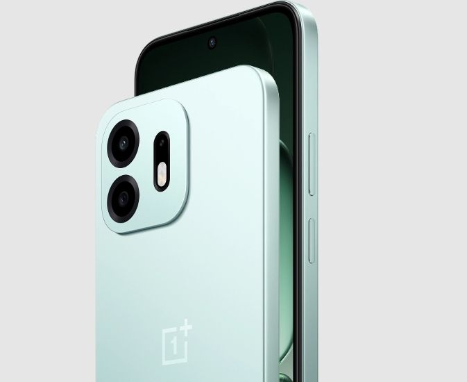 OnePlus N6 smartphone from the back OnePlus N6 smartphone from the back