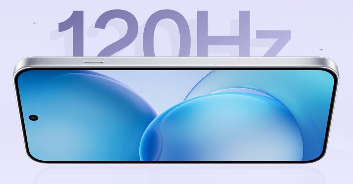 Oppo Reno 16C display from the front 