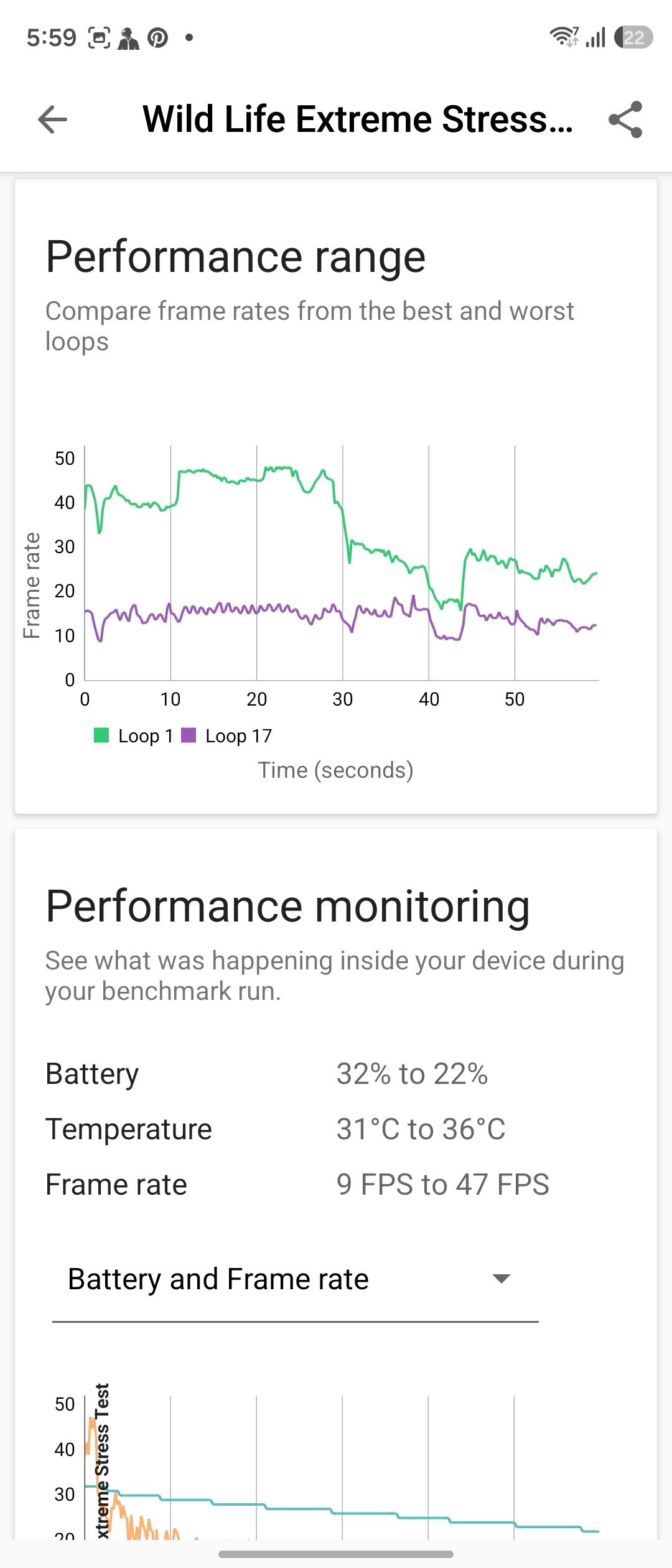 Samsung Galaxy Z Flip 8 3D Mark benchmark screenshot Samsung Galaxy Z Flip 8 3D Mark benchmark screenshot