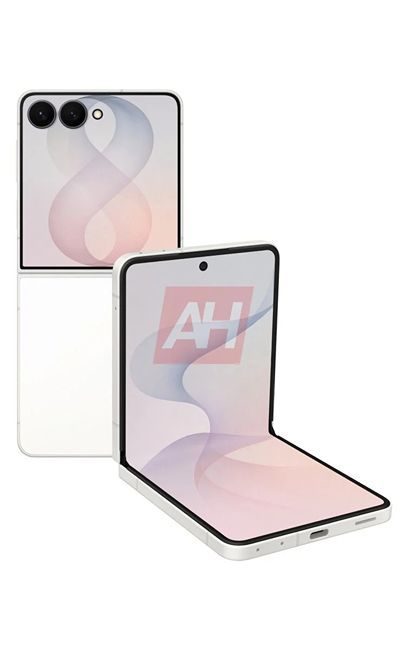 Samsung Galaxy Z Flip 8 in Cream Samsung Galaxy Z Flip 8 in Cream
