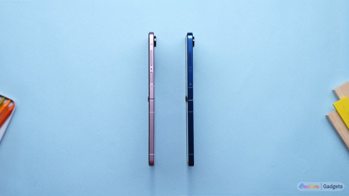 Samsung Galaxy Z Flip 8 side by side comparison with the Samsung Galaxy Z Flip 7 Samsung Galaxy Z Flip 8 side by side comparison with the Samsung Galaxy Z Flip 7