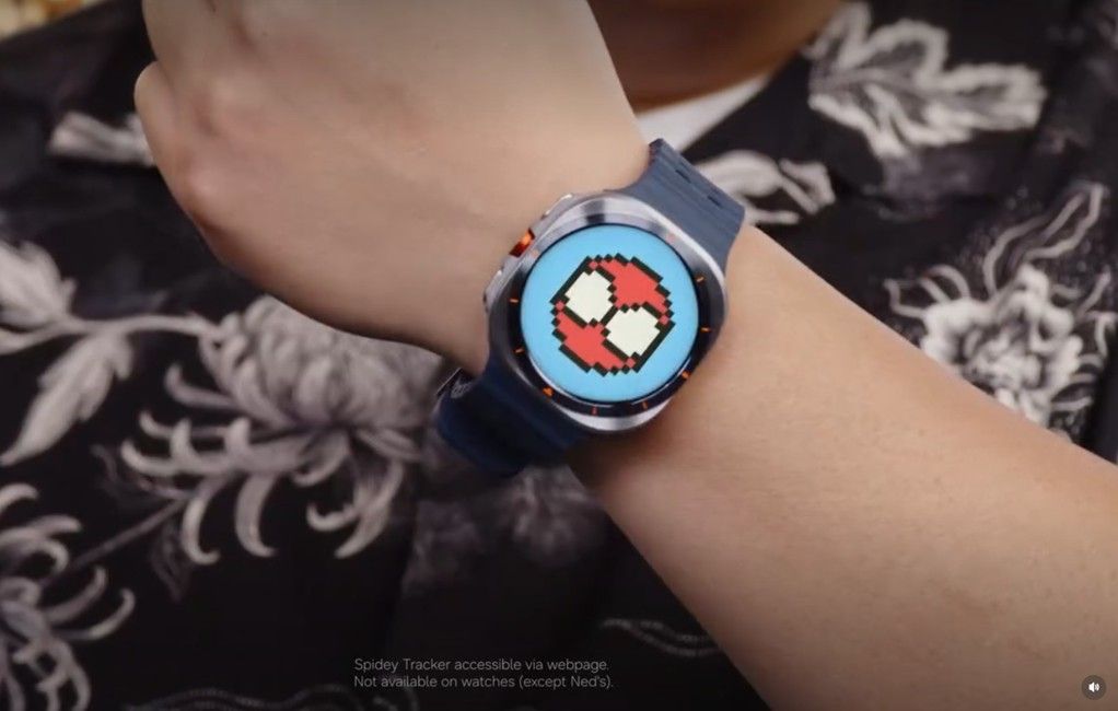 Samsung Galaxy Watch Ultra 2 with Spider tracker Samsung Galaxy Watch Ultra 2 with Spider tracker
