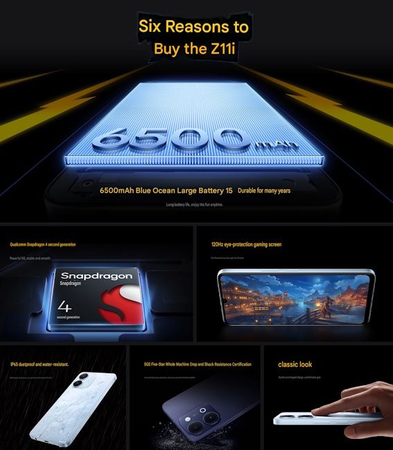 iQOO Z11i key specs at a glance iQOO Z11i key specs at a glance