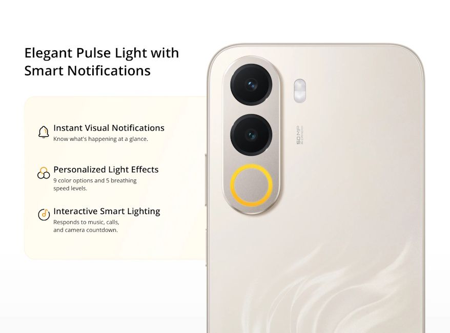 Realme C100x with interactive Pulse Light