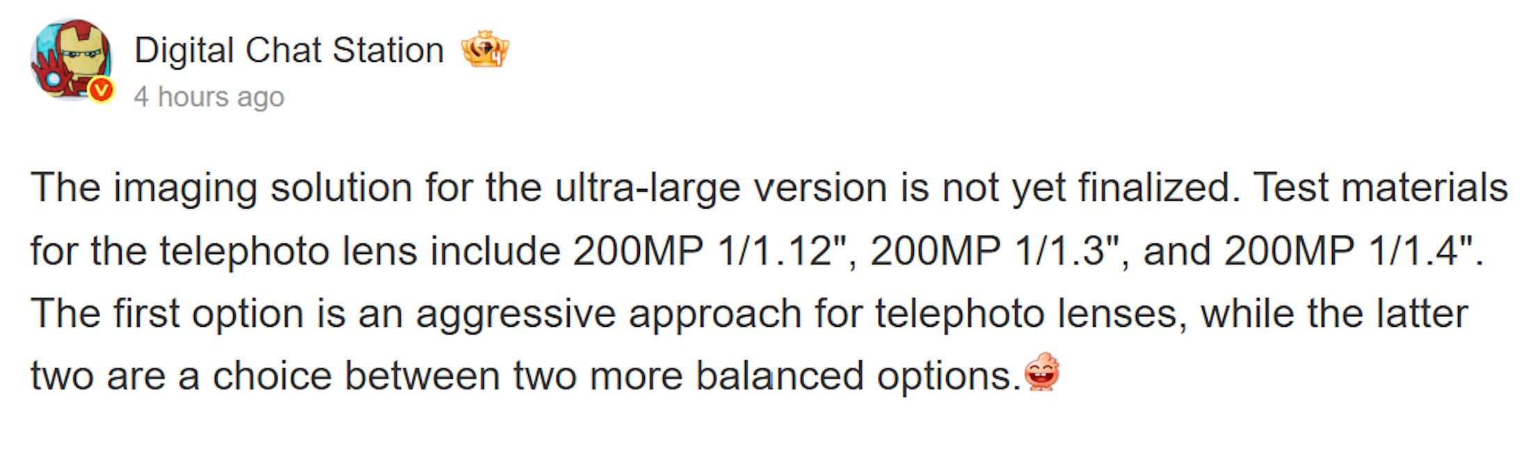 Vivo X500 Ultra telephoto camera specs leak Vivo X500 Ultra telephoto camera specs leak