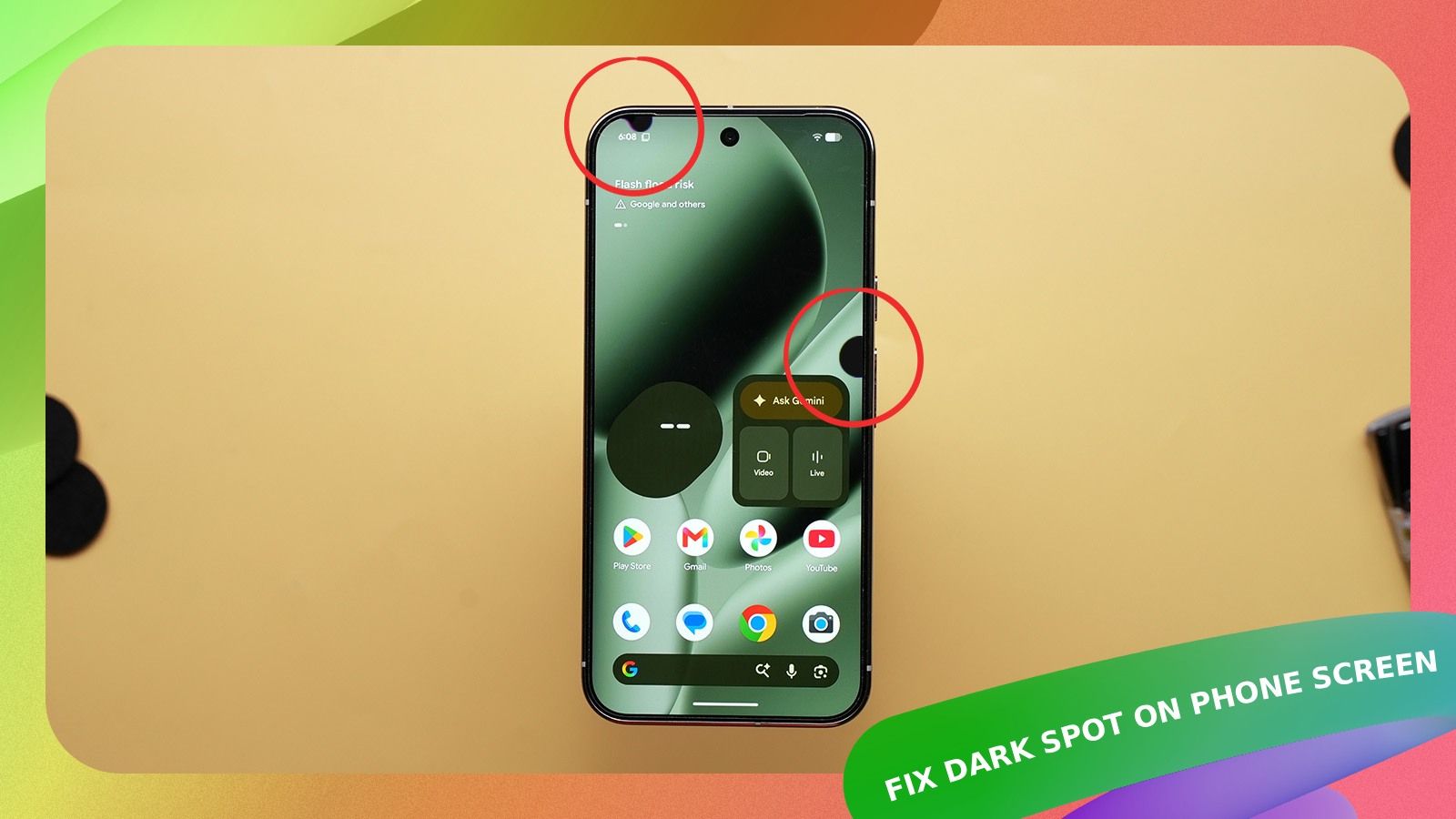 Black or Dark Spot on Phone Screen? Here's Why It Happens and How to Fix It thumbnail