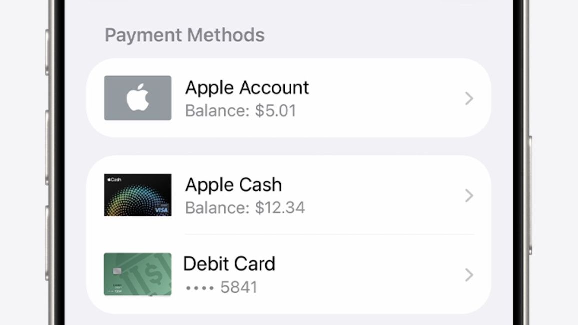 Image showing option to add and save card inside App Store Image showing option to add and save card inside App Store