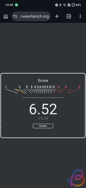 speedometer 3.1 score of dimensity 6360 speedometer 3.1 score of dimensity 6360