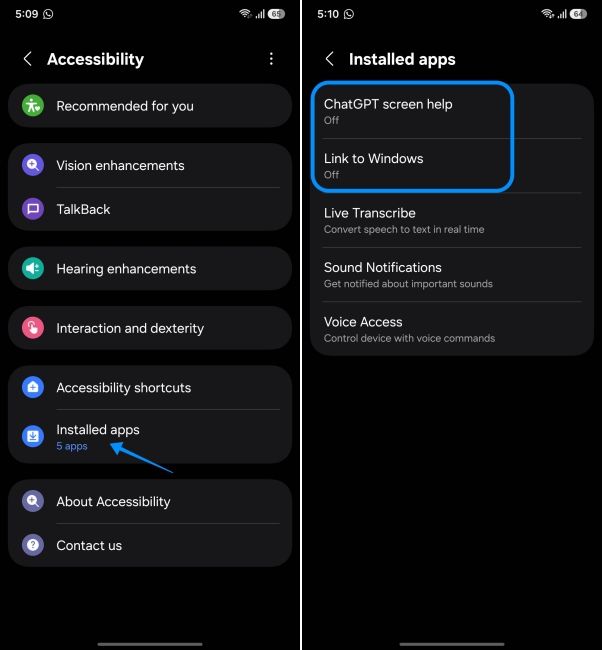 screenshot from an android phone showing how to revoke accessibility access to third-party apps screenshot from an android phone showing how to revoke accessibility access to third-party apps