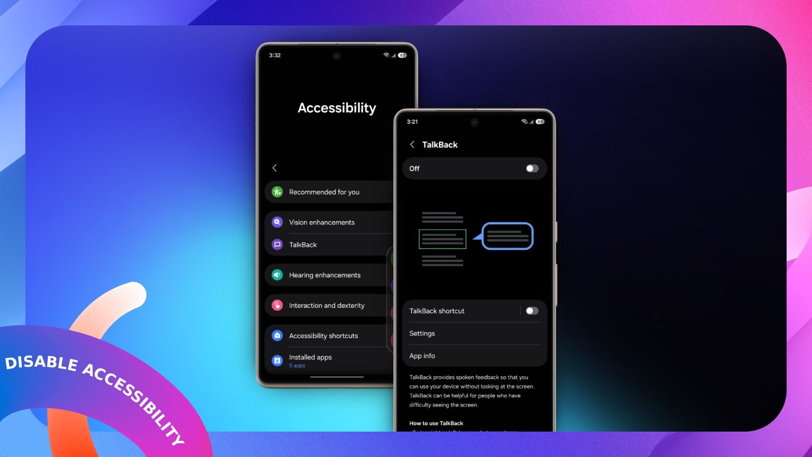 How to Disable Accessibility on Android (2026 Guide) thumbnail How to Disable Accessibility on Android (2026 Guide) thumbnail