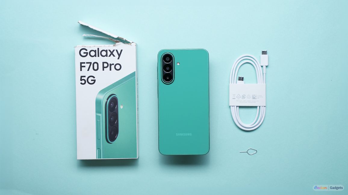 Galaxy F70 Pro box contents