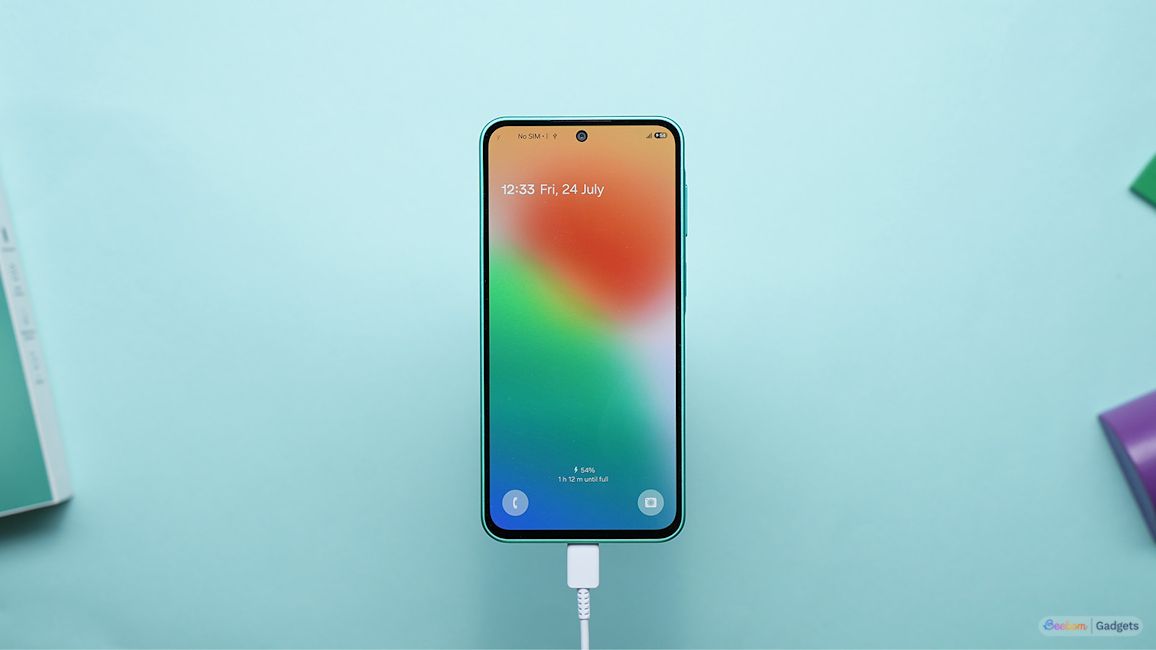 Galaxy F70 Pro charging