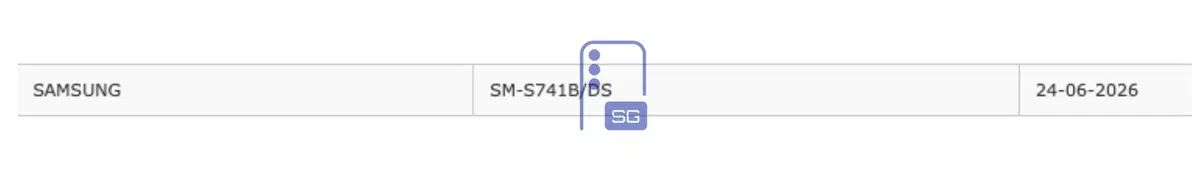 Galaxy S26 FE BIS listing details showcased Galaxy S26 FE BIS listing details showcased