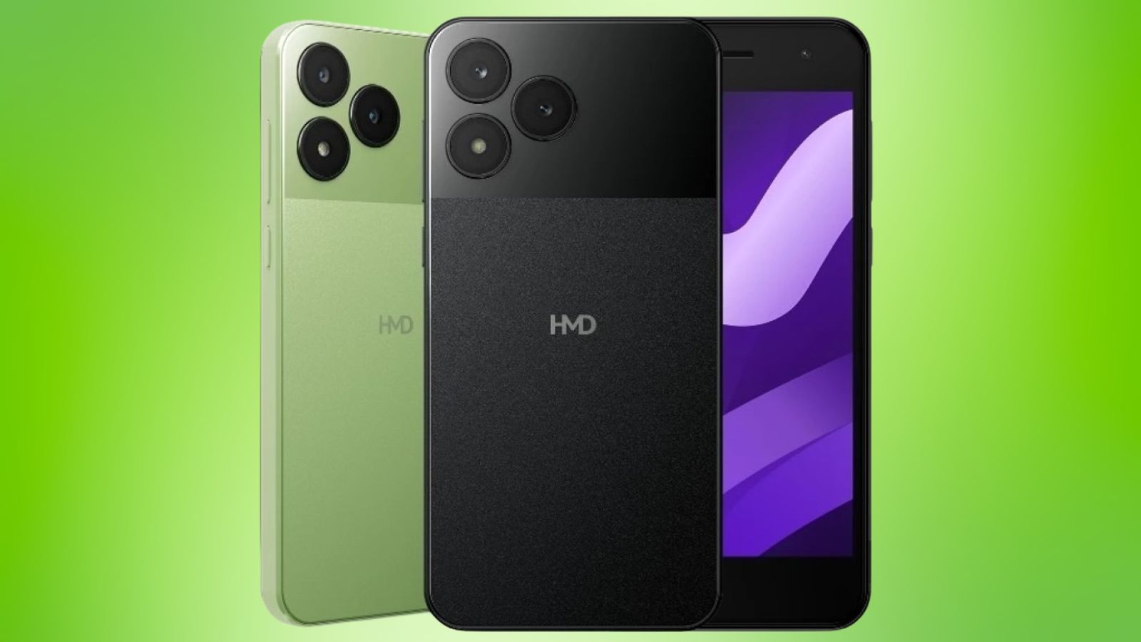 HMD Asha 305 colourways and back design showcased