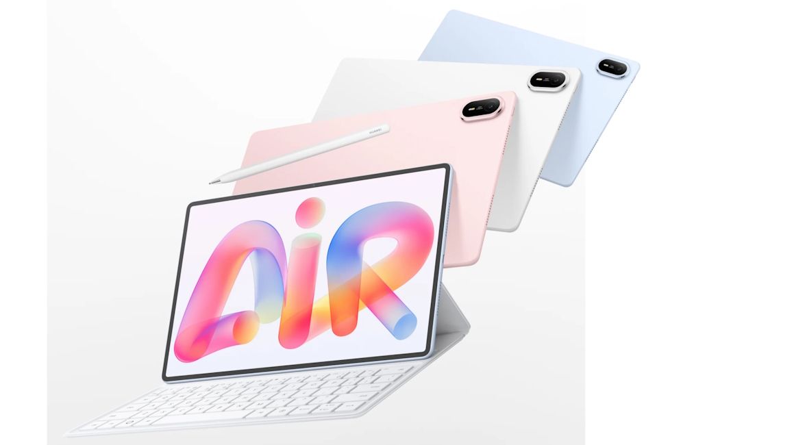 Huawei MatePad Air 2026 front and back design showcased
