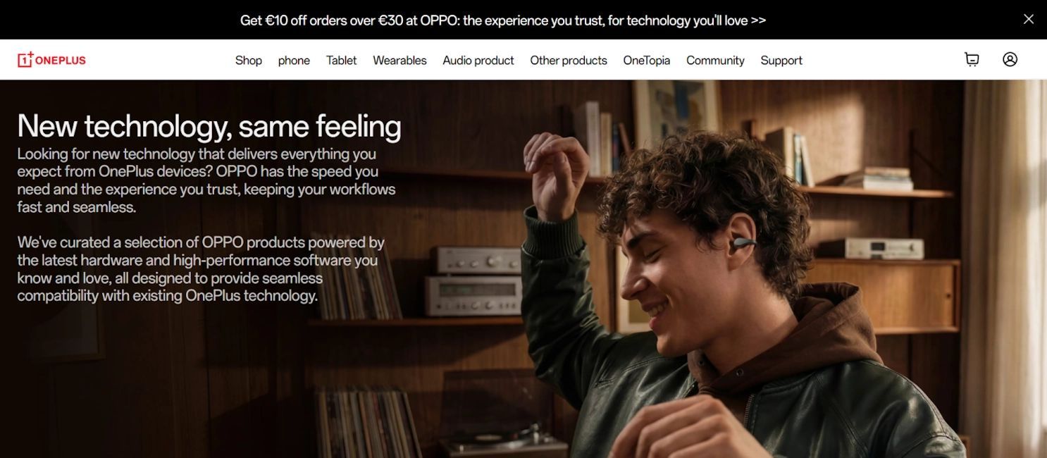 OnePlus Germany website redirecting to Oppo OnePlus Germany website redirecting to Oppo