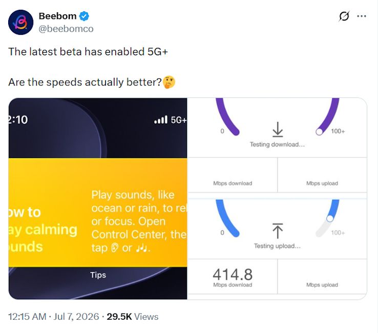 iOS 27 developer beta 3 update X post iOS 27 developer beta 3 update X post