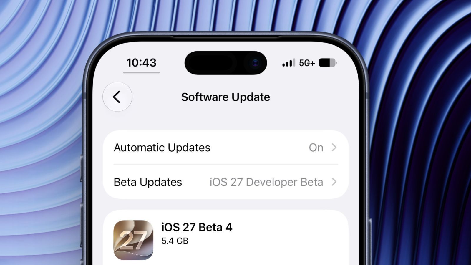 iOS 27 Developer Beta 4 Update Rolls out with New Siri AI Controls, Camera Features and Liquid Glass Tweaks thumbnail iOS 27 Developer Beta 4 Update Rolls out with New Siri AI Controls, Camera Features and Liquid Glass Tweaks thumbnail
