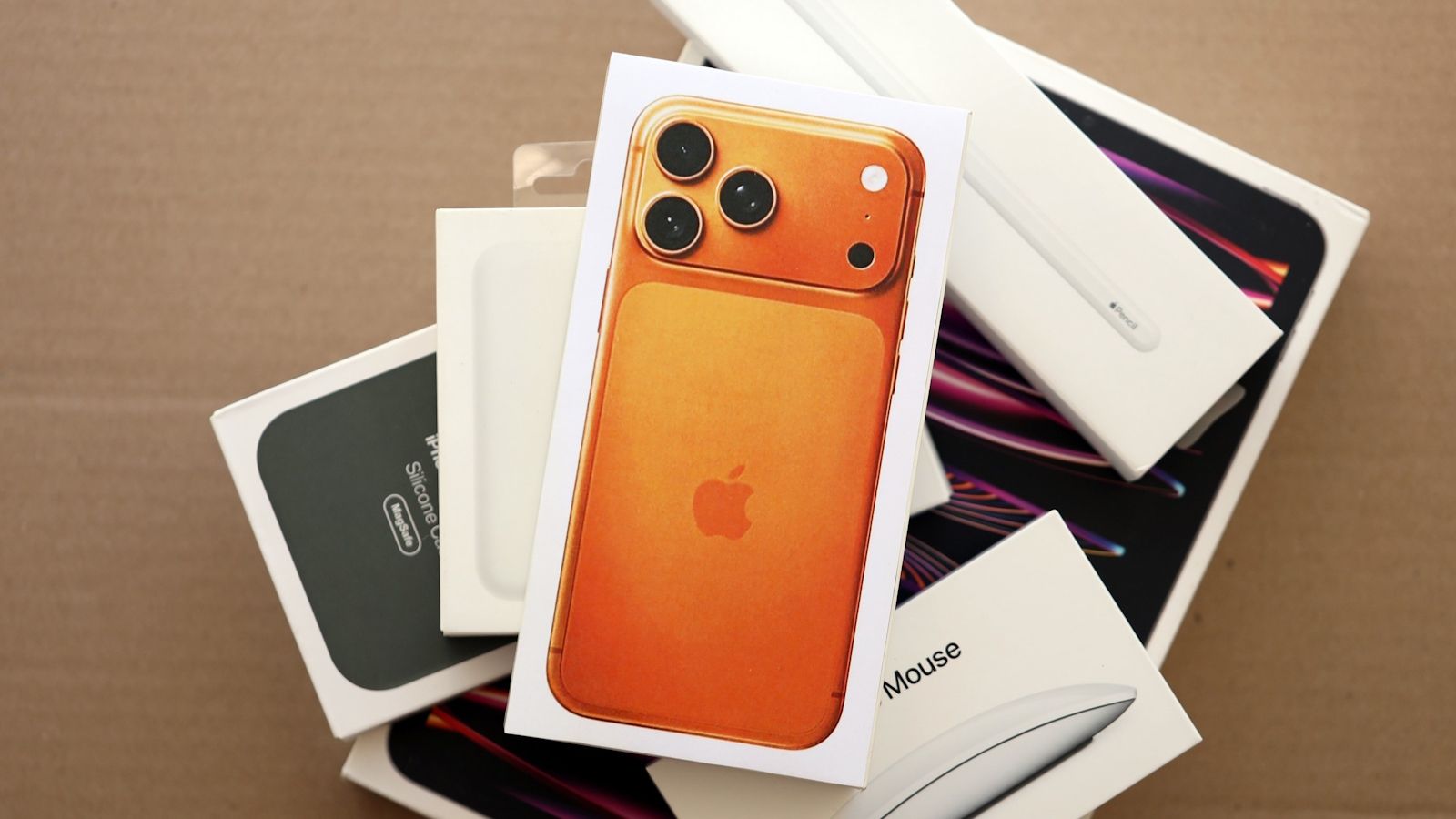 iPhone 17 Pro Max retail box showcased