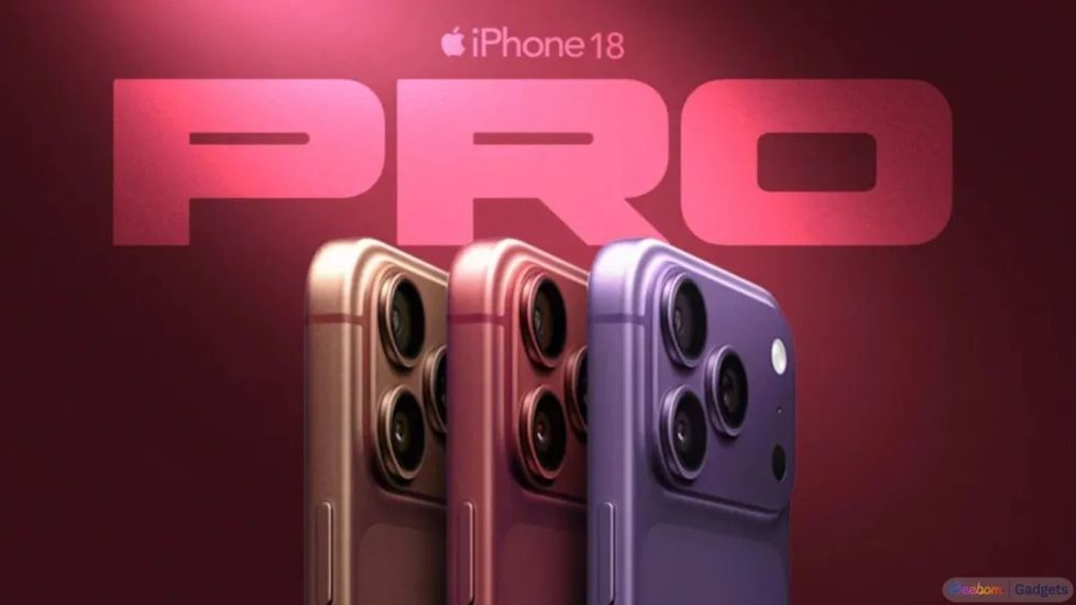 iPhone 18 Pro in various colourways
