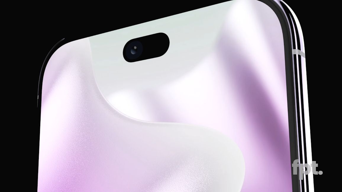 iPhone Air 2 smaller dynamic island showcased