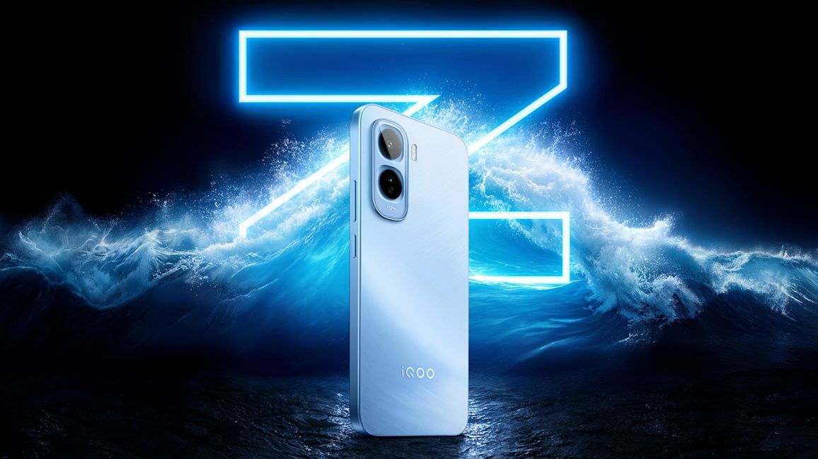 iQOO Z11 blue back design showcased iQOO Z11 blue back design showcased